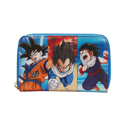 Loungefly Dragon Ball z - Trio zip Around Wallet (Dbzwa0014)