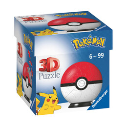 Ravensburger 3d Puzzle: Pokemon - Poke Ball (55 Pcs) (11256)