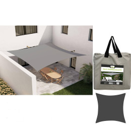 Τέντα Σκίασης ArteLibre Γκρι Πολυεστέρας 3x3m