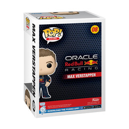 Funko Pop! Racing: Oracle red Bull Racing - max Verstappen  With Helm #08 Vinyl Figure