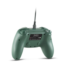 Spartan Gear - Pelekys Wired Controller (Compatible With pc and Playstation 3) (Colour: Green Camo)