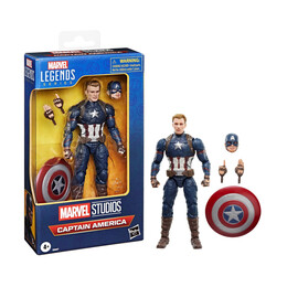 Hasbro Fans Marvel Avengers: Legends Series - Captain America 6'' Action Figure (G0607)