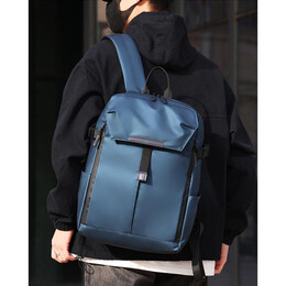 Σακίδιο με Θήκη Laptop 15.6" AMBER Πετρόλ AM2035