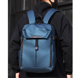 Σακίδιο με Θήκη Laptop 15.6" AMBER Πετρόλ AM2035