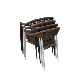 VALERIA GREY/GREY ΠΟΛ/ΝΑ ΑΛΟΥΜΙΝΙΟΥ 57Χ57Χ78εκ.