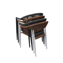 VALERIA GREY/NATURAL ΠΟΛ/ΝΑ ΑΛΟΥΜΙΝΙΟΥ 57Χ57Χ78εκ.