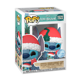 Funko Pop! Disney: Lilo and Stitch - Stitch Unwrapping Gift (Special Edition) #1522 Vinyl Figure