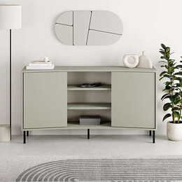 Μπουφές Frem Megapap Χρώμα ash Green 150x40x81εκ.