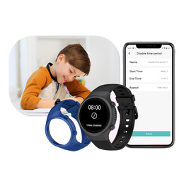 Kiddoboo x Lagenio WatchMe 4G K5 Blue/Black