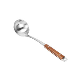 Estia Κουταλα Βαθια Allure Ανοξειδωτh 34cm με Ξυλινη Λαβη