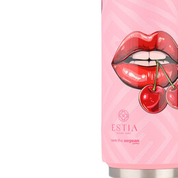 Estia Θερμος Travel cup Save the Aegean 500ml Blush pop