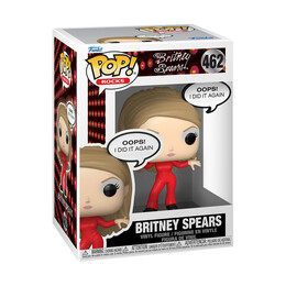 Funko Pop! Rocks: Britney Spears - Britney Spears (Oops, i did it Again) #462 Vinyl Figure