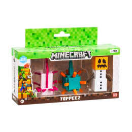 Giochi Preziosi: Minecraft - 3d Toppeez Φιγούρα 3 Pack (Mnc10000)