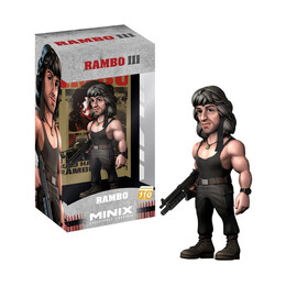 Minix Collectible Figurines: Movies - Rambo Rambo With t-Shirt Figure 12 cm (Mnxb7000)