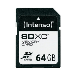 Intenso Sdxc-Card 64gb Class 10 (3411490) (Nso3411490)
