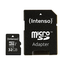 Intenso Microsdhc Card 32gb Premium Class 10 u1 (3423480) (Nso3423480)