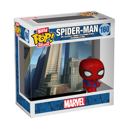 Funko Bitty pop! deluxe: Spider-Man(cityscape) # Vinyl Figure