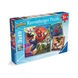 Ravesburger Puzzle: Spiderman Marvel (3x49pcs) (12004115)