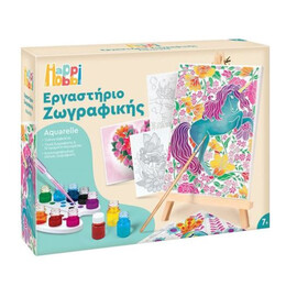 Happihobbi Εργαστηριο Ζωγραφικης Ακουαρελα Νεραιδες   Μονοκεροι