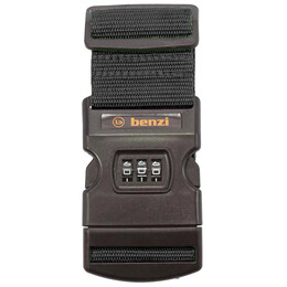 Ιμάντας βαλίτσας με συνδυασμό BENZI Μαύρο BZ5837