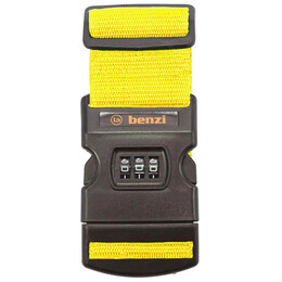 Ιμάντας βαλίτσας με συνδυασμό BENZI Κίτρινο BZ5837