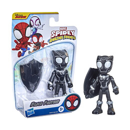 Hasbro Disney Junior Marvel: Spidey and his Amazing Friends - Black Panther Mini Action Figure (F3997)