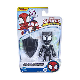 Hasbro Disney Junior Marvel: Spidey and his Amazing Friends - Black Panther Mini Action Figure (F3997)