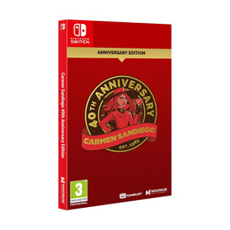 Nsw Carmen Sandiego: 40th Anniversary Edition