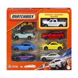 Mattel Matchbox - '15 ram 1500 Police Vehicle set of 8 (Jct81)