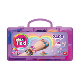 As Plexi Flexi Love: Θήκη 2400 Λαστιχάκια &Amp; 30 Αξεσουάρ (Random) (1080-25573)