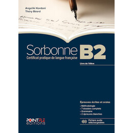 Sorbonne b2 Livre Deleve Epreuves Ecrites   Orales-Edition 2024