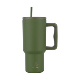 Estia Θερμος Straw Tumbler xl Save the Aegean 900ml Forest Spirit