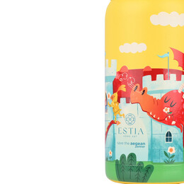 Estia Θερμος Παιδικο Wonder Bottle Save the Aegean 350ml Fortress Dragon