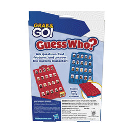 Hasbro Guess Who: Grab and go Board Game (English Language) (F8257)