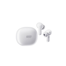 QCY Melobuds N30 (HT16) ANC White - SBC/AAC IPX4 TWS Earbuds w. Natural Transparency Mode & A.I. ENC