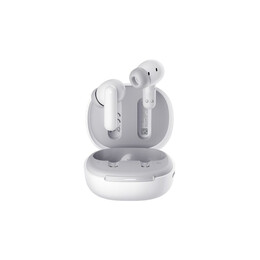 QCY Melobuds N30 (HT16) ANC White - SBC/AAC IPX4 TWS Earbuds w. Natural Transparency Mode & A.I. ENC