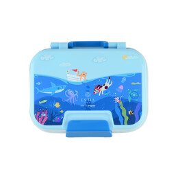 Estia Παιδικο Φαγητοδοχειο Save the Aegean 1030ml 2 Επιπεδων Ocean Play