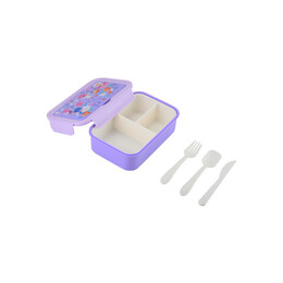 Estia Παιδικο Φαγητοδοχειο Save the Aegean 1400ml με 3 Θηκες Fairy Tales