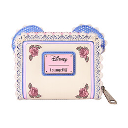 Loungefly Disney Minnie Floral and Lace Ears zip Around Wallet (Wdwa3269)