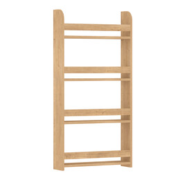 Επιτοίχια Βιβλιοθήκη - Ραφιέρα Montessori Megapap Χρώμα Sapphire oak 60x15x120εκ.