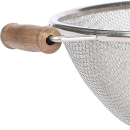 Estia Σουρωτηρι Ζυμαρικων Allure Ανοξειδωτο 26cm Ξυλινες Λαβες