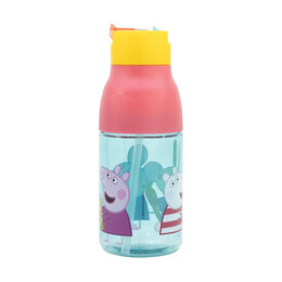 Stor: Peppa pig Core 2022 - Double Opening Sipper Ecozen Bottle (420ml) (52835)