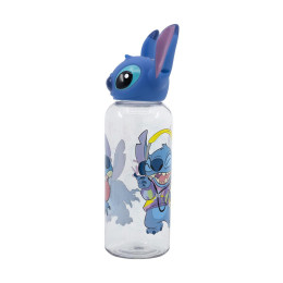 Stor: Stitch Flowers - 3d Figurine Bottle (560ml) (74860)