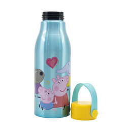 Stor: Peppa pig Core 2022 - Flexi Handle Aluminium Bottle (760ml) (13961)
