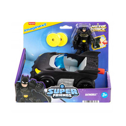 Mattel dc Super Friends: Batman με Batmobile (Jfj68)
