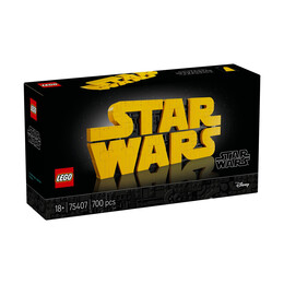 Lego® Star Wars™: Brick-Built Star Wars Logo (75407)
