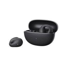 QCY Crossky C10 Black Open Ear TPU Earclip, IPX5 Call Noise Reduction BT 5.4 Earbuds 30h