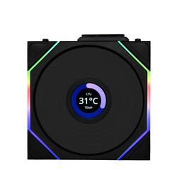 Lian li uni fan tl-lcd Wireless Reverse 120 Black (3pcs & Controller) Case fan