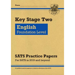 Ks2 English Year 6 Targeted Sats Practice Papers: Foundation Level (For the 2025 Tests)