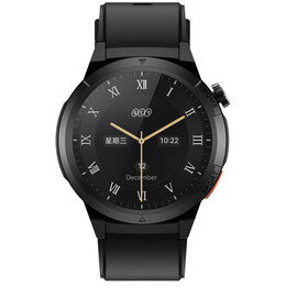 QCY Active GX Watch S12 Black 1,43" AMOLED HD 466x466 Metal Crown & Strap Call HD BT Watch IP68